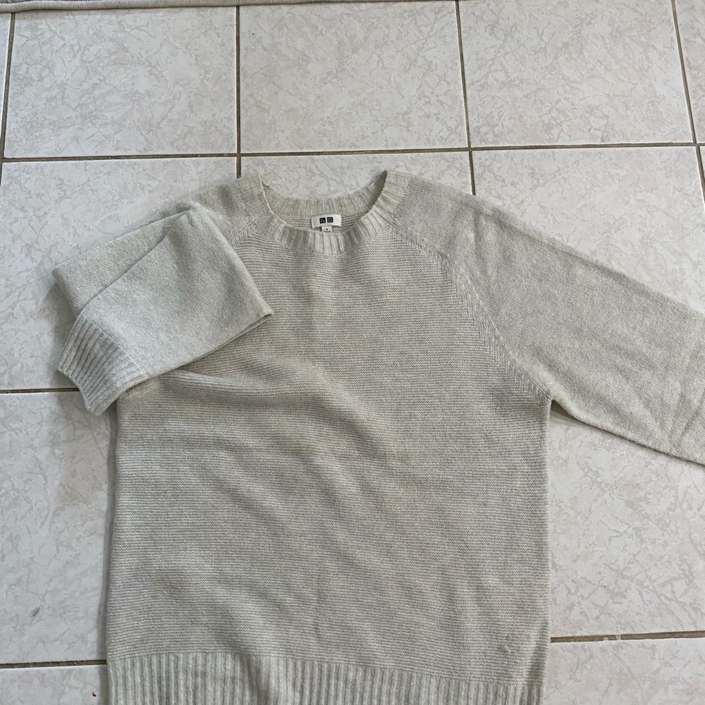 Wool Blend Crewneck Sweater